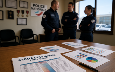 Tout savoir sur la grille des salaires de la police nationale