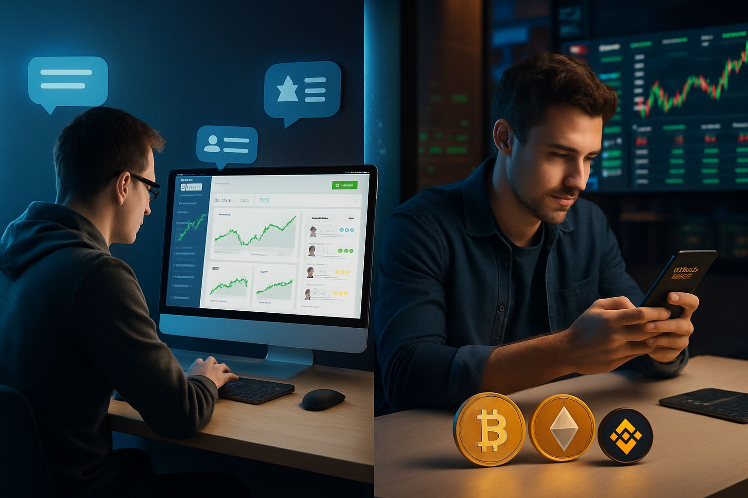 comparez etoro et binance pour choisir la meilleure plateforme d’investissement en crypto-monnaies. découvrez leurs avantages, inconvénients et les critères essentiels pour faire un choix éclairé.