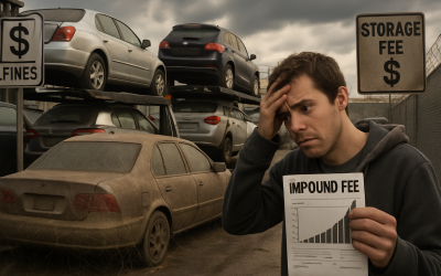 les conséquences financières de ne pas récupérer sa voiture à la fourrière