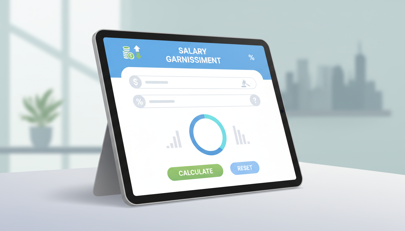utilisez notre simulateur intuitif pour calculer rapidement et facilement votre saisie sur salaire. obtenez un résultat précis en quelques clics !