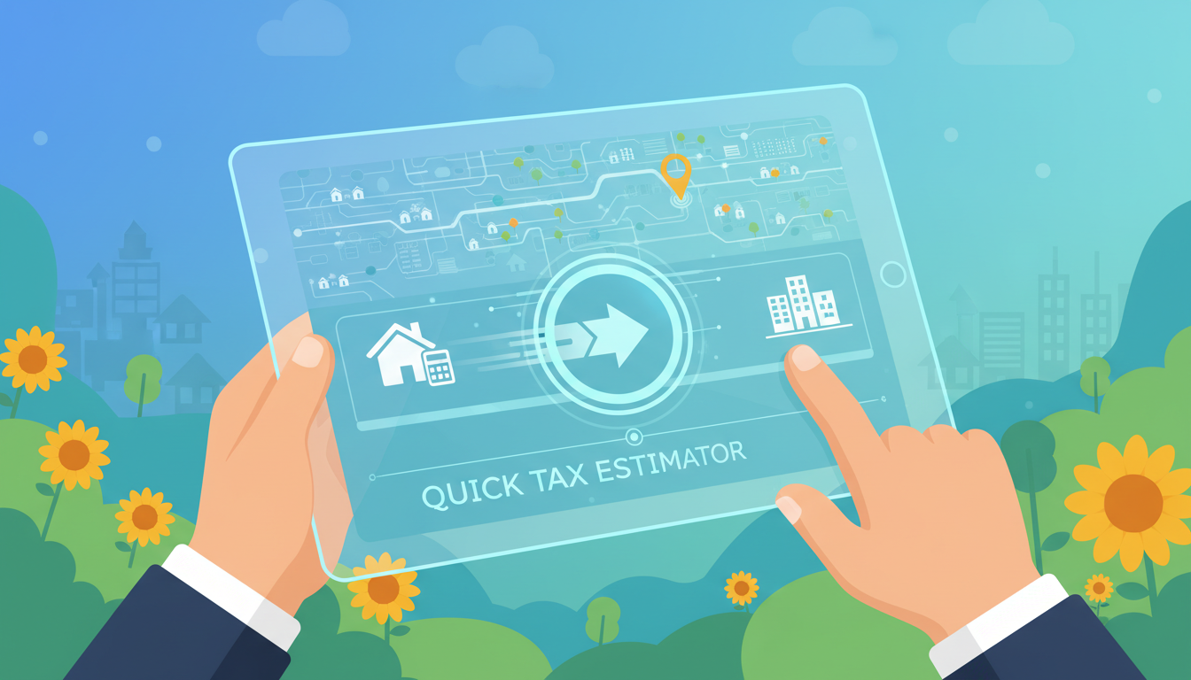 calculez rapidement et facilement votre taxe foncière en un seul clic, directement pour votre commune. obtenez une estimation précise et simplifiez vos démarches fiscales dès maintenant !