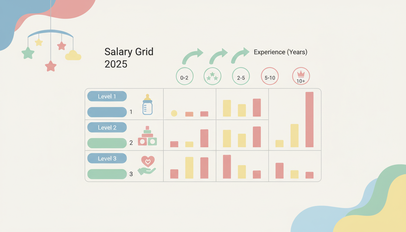 découvrez la grille salariale des auxiliaires de puériculture pour 2025 et tout ce qu’il faut savoir sur les salaires, évolutions et avantages dans ce secteur.