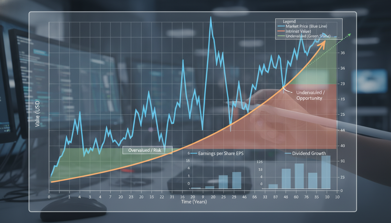 découvrez comment comprendre la valeur intrinsèque des actifs pour saisir leur véritable essence, au-delà des variations temporaires du marché.