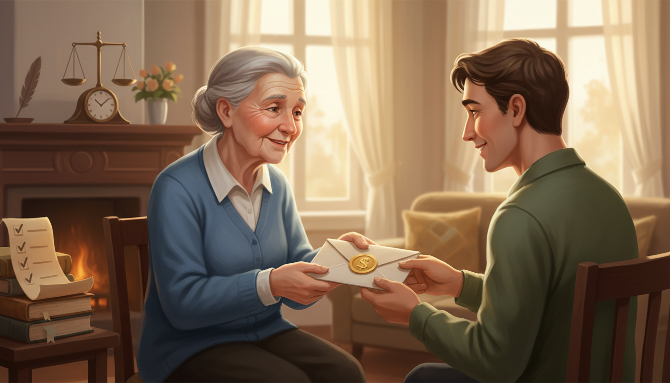 découvrez quel montant d'argent vous pouvez offrir sans obligation de déclaration après 80 ans et les règles fiscales à connaître pour faire un don en toute sérénité.