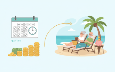 Quel montant de retraite est accessible avec 80 trimestres ou plus ?