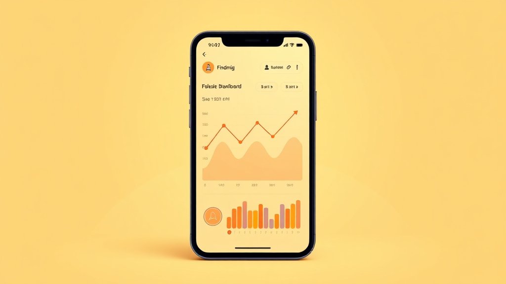 Illustration application mobile CIC epargne salariale smartphone interface