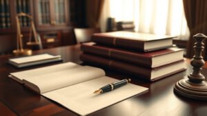 Illustration couple marie notaire acte de donation signature protection conjoint